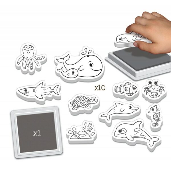 CreaLign My Little Ocean Stamp Kit