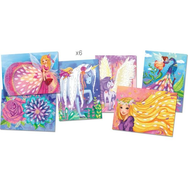 CreaLign Sparkling Fairies Creation Cards