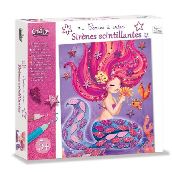 CreaLign Sparkling Mermaid Creation Cards