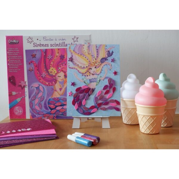 CreaLign Sparkling Mermaid Creation Cards