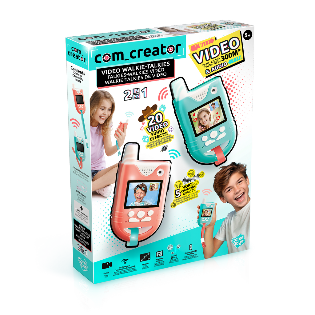 Canal Toys Creator Video Walkie Talkies