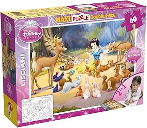 Disney Lisciani Maxi Floor Princess Puzzle 60PCS
