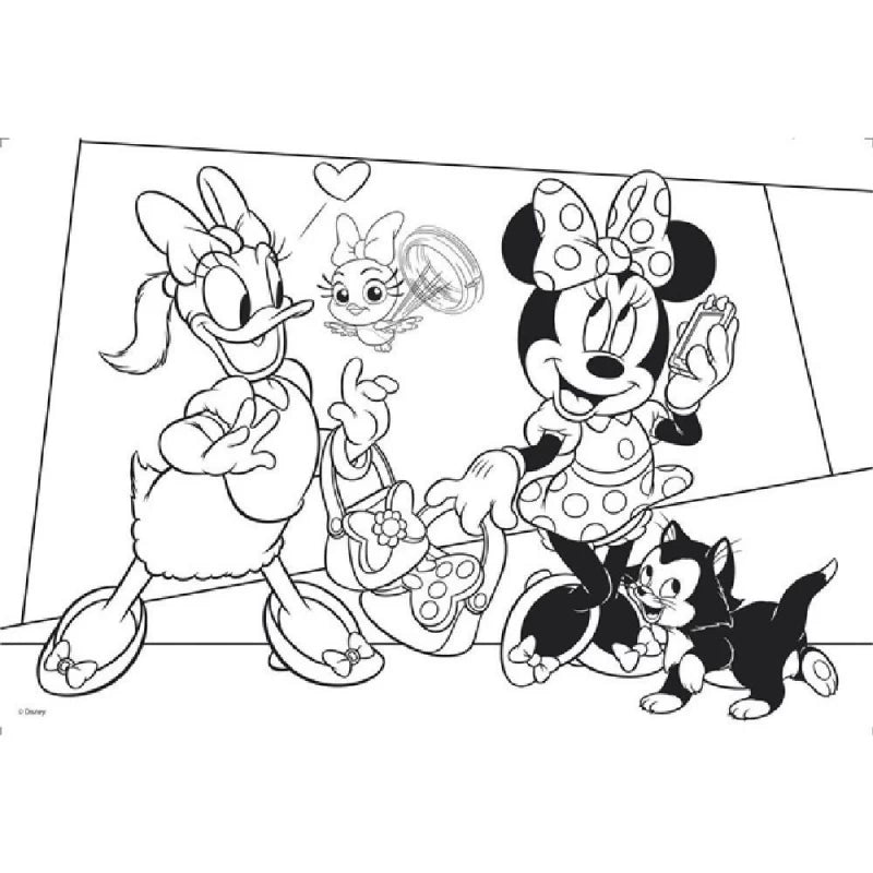 Disney Minnie Maxi Floor Puzzle 2x24 Pieces 50x35 cm 3+ - Wild Willy