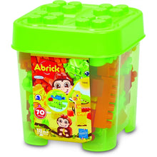 Ecoiffier Abrick Bucket 70 Piece Building Set
