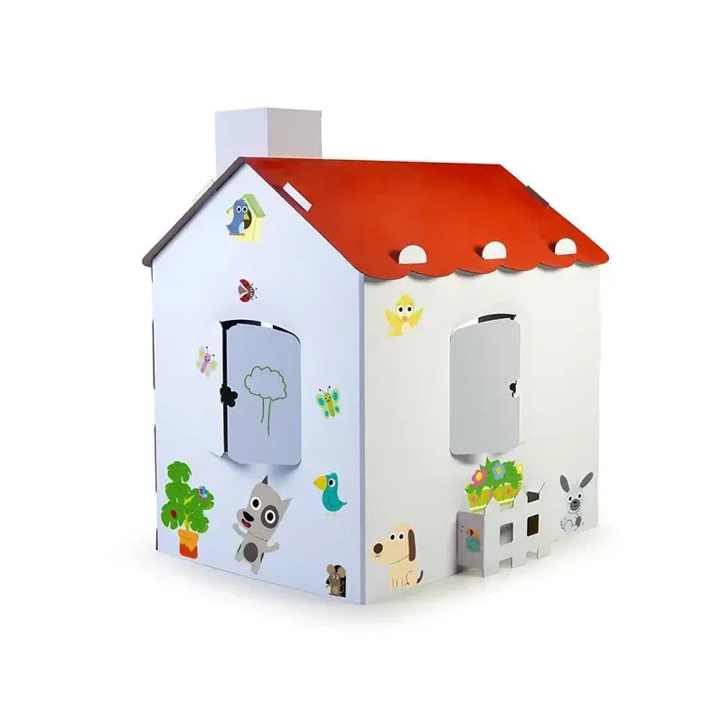 FEBER Carton House with 30 Stickers - Wild Willy