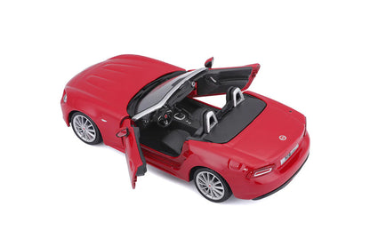 Fiat 124 Spider 1:24 Scale Diecast Model - Wild Willy
