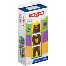 GEOMAG Magicube Mix & Match Wild Animals - Wild Willy