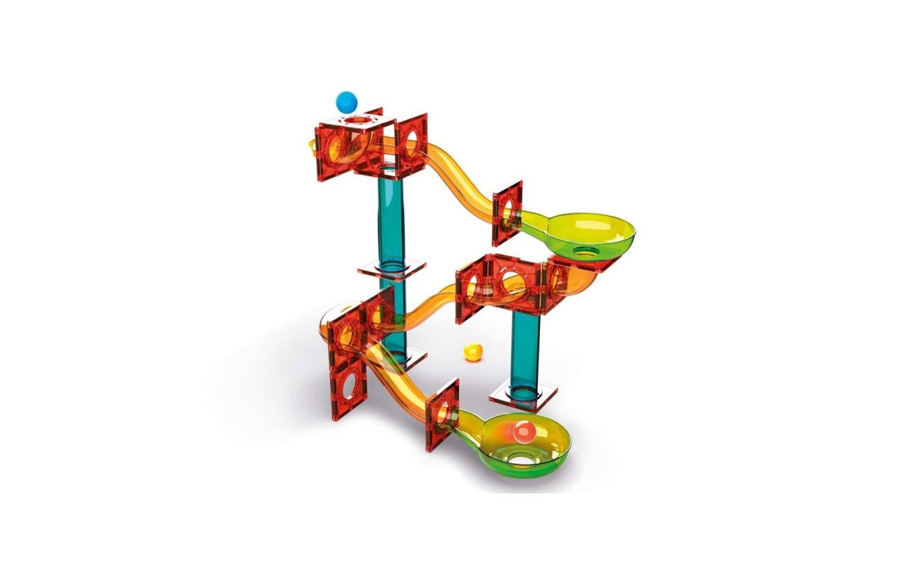 GEOMAG Magnetic Tiles Marble Run 45 PCS Magnetic Construction Set - Wild Willy