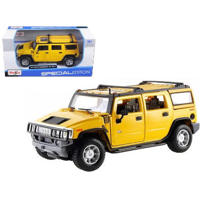 Maisto Hummer H2 1:24 Diecast Model Car - Wild Willy