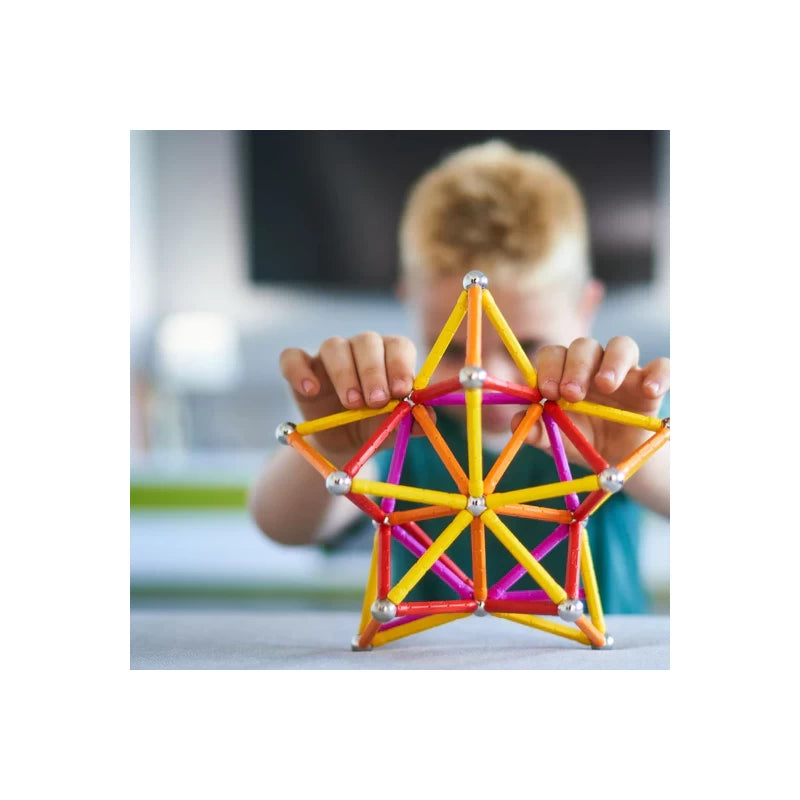 Geomag Classic 93 Pieces Magnetic Building Set with Storage Box - Wild Willy