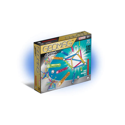 Geomag Glitter 30 Pieces Magnetic Construction Set - Wild Willy