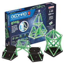 Geomag Glow Recycled 60 Pieces Magnetic Construction Set - Wild Willy