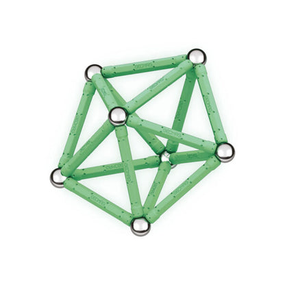 Geomag Glow Recycled 60 Pieces Magnetic Construction Set - Wild Willy