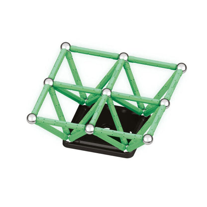 Geomag Glow Recycled 60 Pieces Magnetic Construction Set - Wild Willy