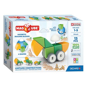Geomag Magicube 4 Shapes 13 Blocks - Wild Willy