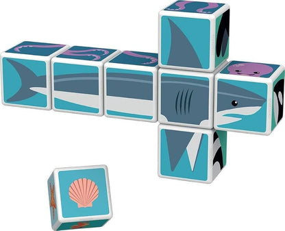 Geomag Magicube 8 Blocks Sea Animals - Wild Willy