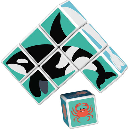 Geomag Magicube 8 Blocks Sea Animals - Wild Willy