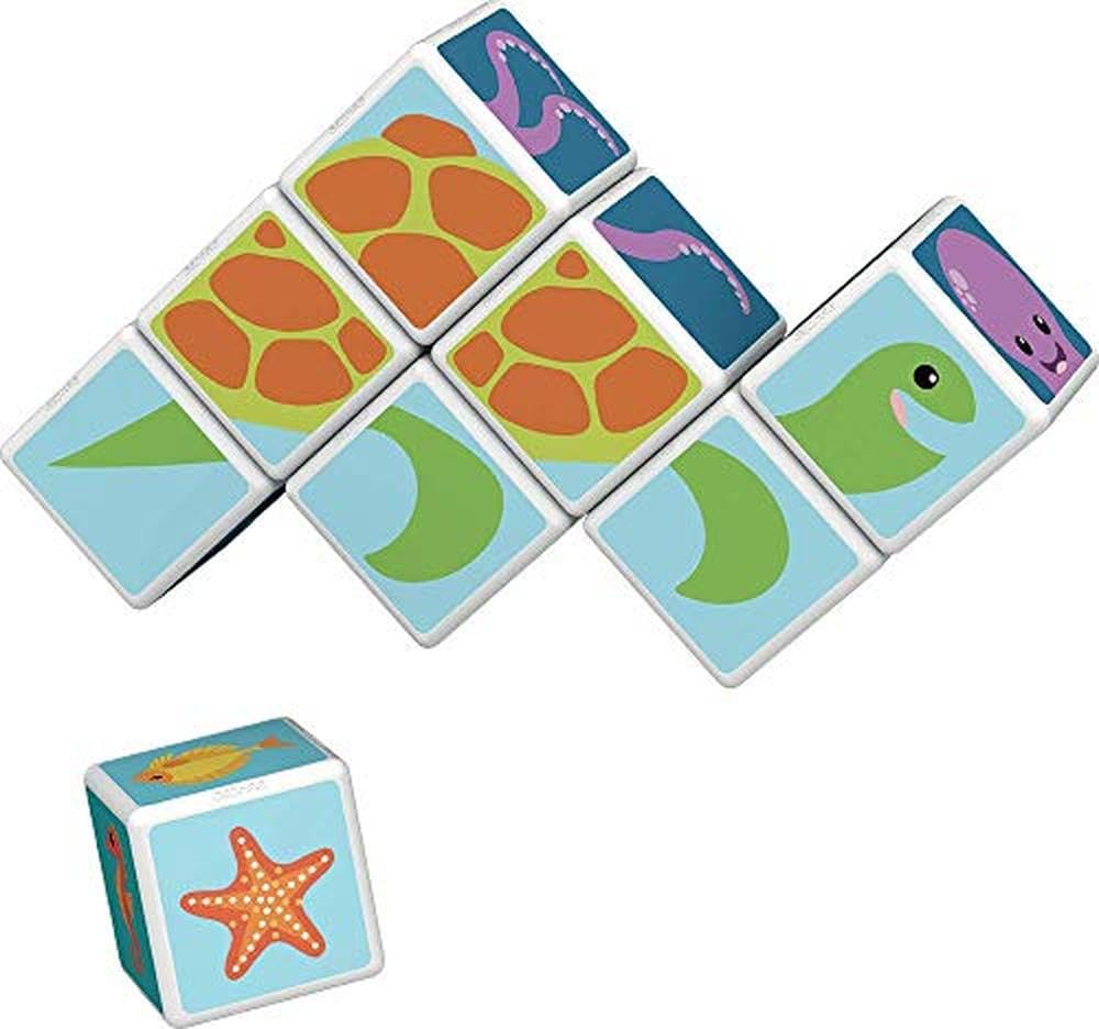 Geomag Magicube 8 Blocks Sea Animals - Wild Willy