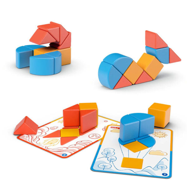 Geomag Magicube Blocks & Cards 16PCS - Wild Willy