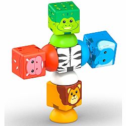 Geomag Magicube Stacking Safari Blocks 10 Pieces - Wild Willy