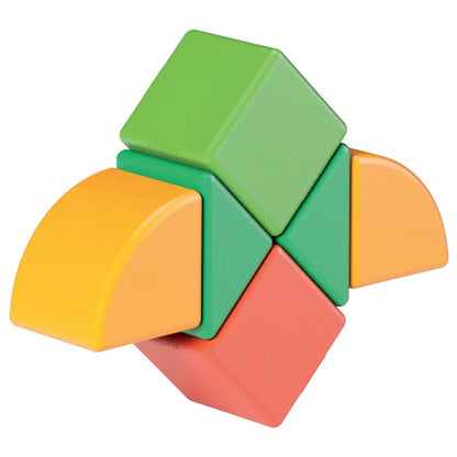 Geomag Magicube Starter Set 3 Shapes 6 Blocks - Wild Willy