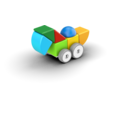 Geomag Magicube magnetic blocks Cars 13pcs - Wild Willy