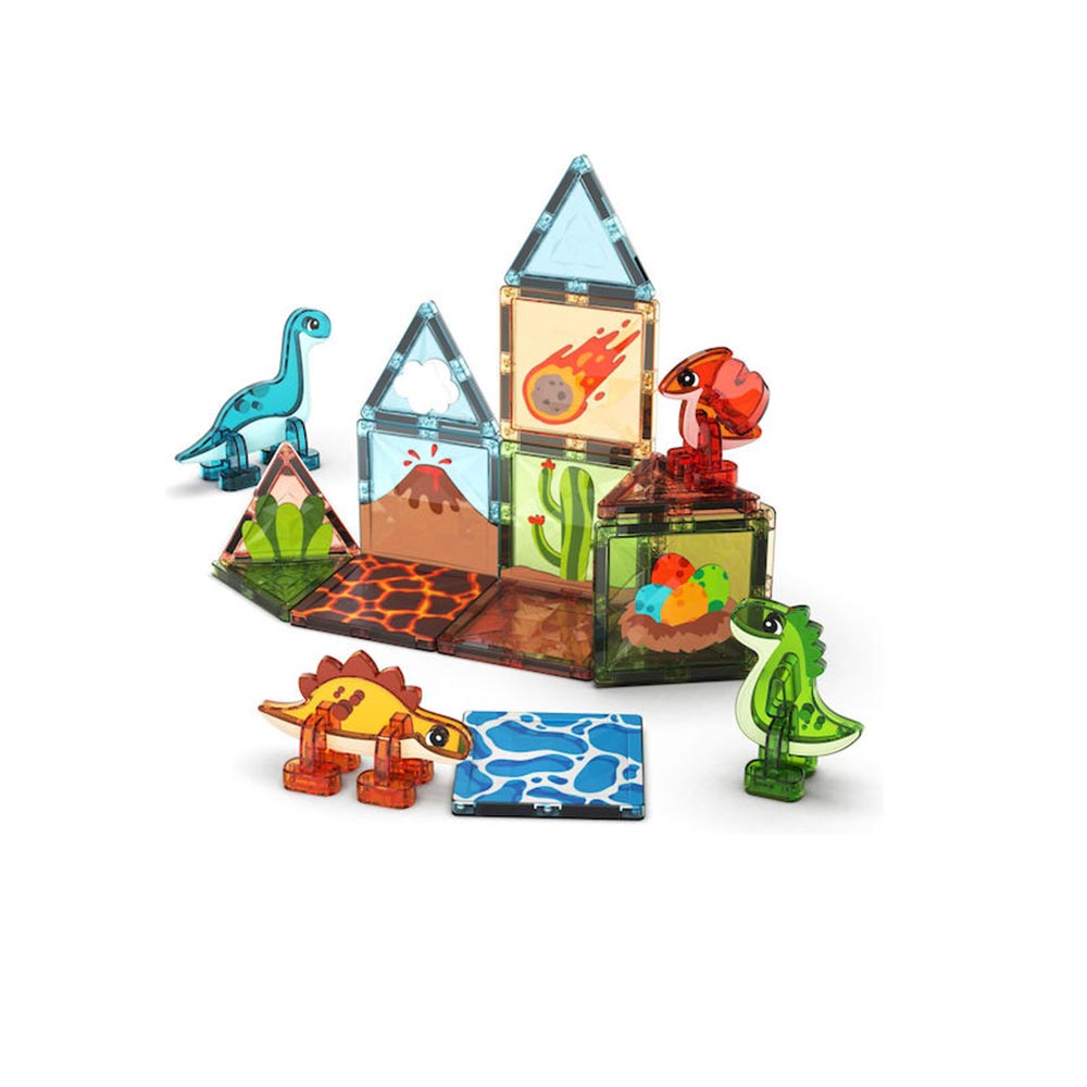 Geomag Magnetic Tiles Dino World - Wild Willy
