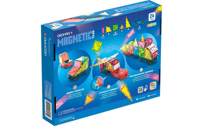 Geomag Magnetic Tiles Gems Vehicles - Wild Willy