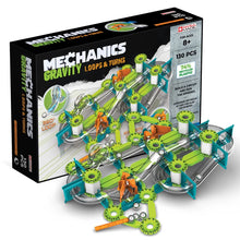 Geomag Mechanics Gravity Loops & Turns 130 pcs Magnetic Building Set - Wild Willy