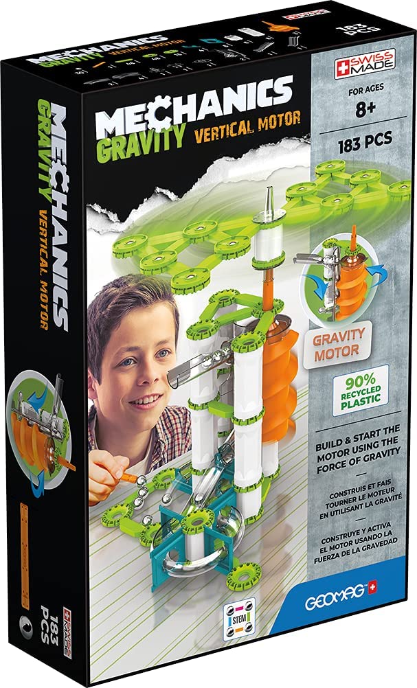 Geomag Mechanics Gravity Vertical Motor 183 Pieces - Wild Willy