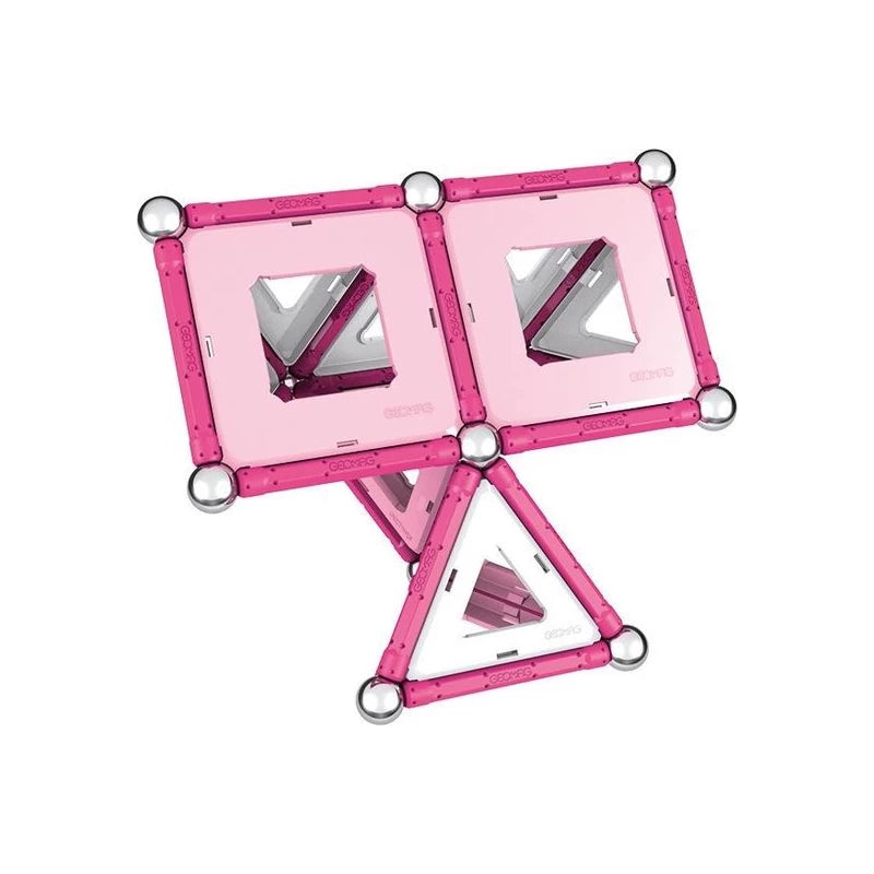 Geomag Pink 104 Pieces Magnetic Construction Set - Wild Willy