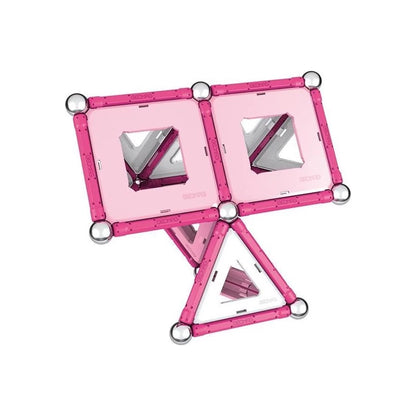 Geomag Pink 104 Pieces Magnetic Construction Set - Wild Willy
