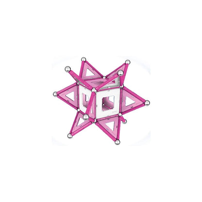 Geomag Pink 104 Pieces Magnetic Construction Set - Wild Willy