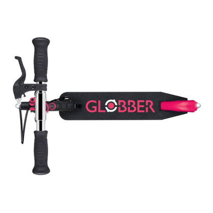 Globber Flow 2-Wheel Foldable Scooter Black & Pink