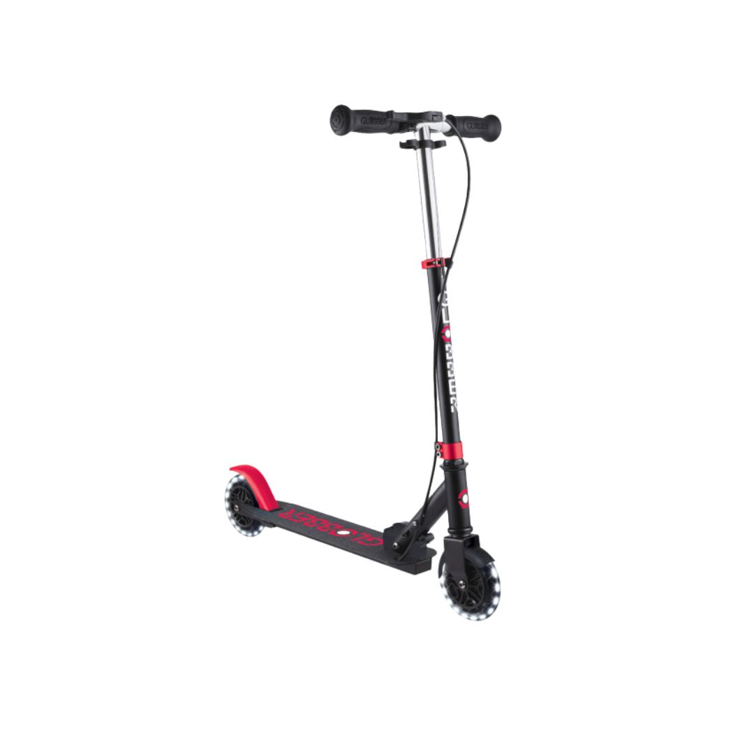 Globber Flow 2-Wheel Foldable Scooter Black & Red