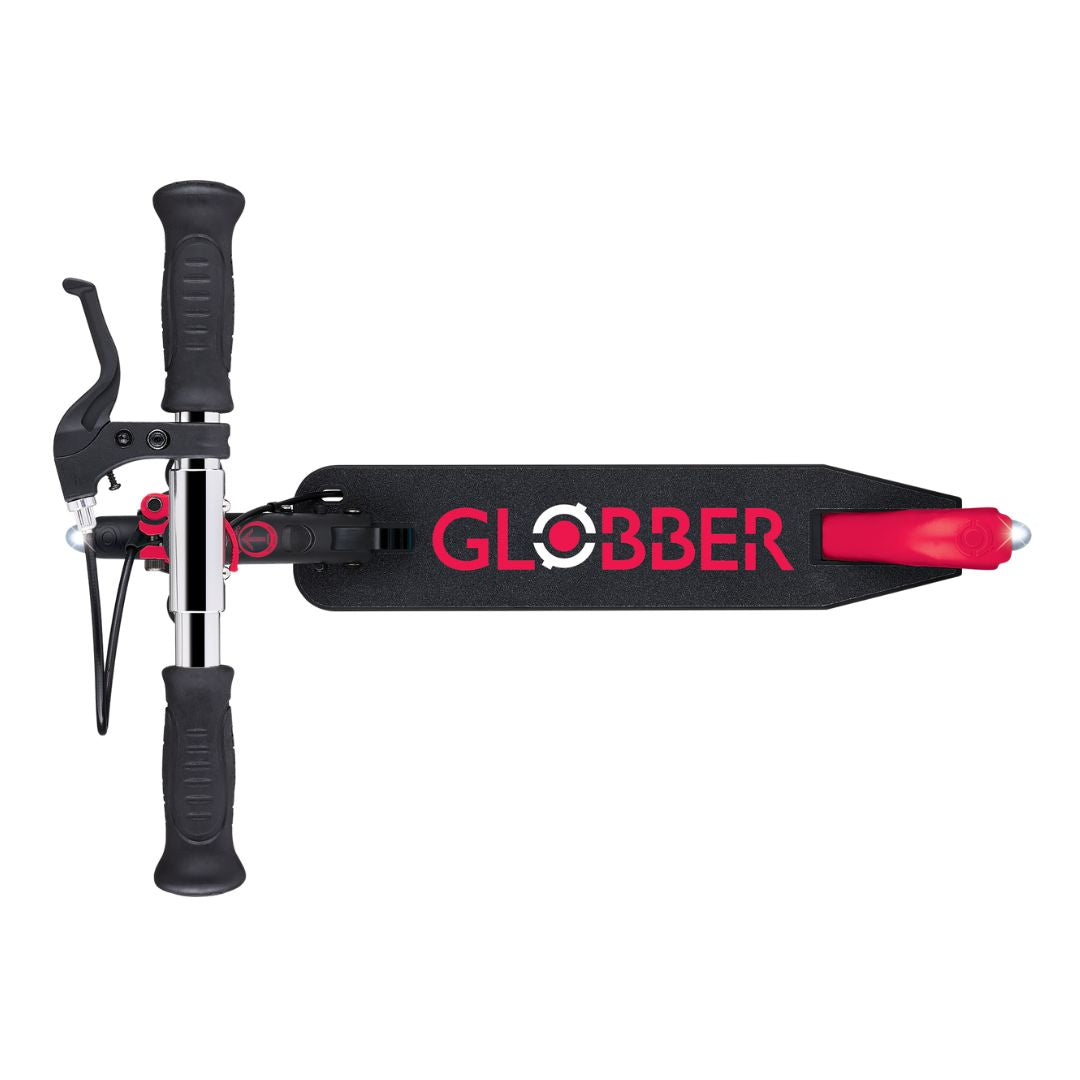 Globber Flow 2-Wheel Foldable Scooter Black & Red