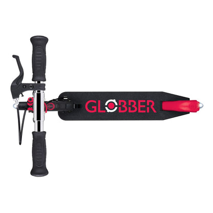 Globber Flow 2-Wheel Foldable Scooter Black & Red