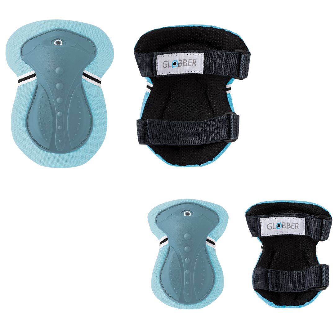 Globber Junior Protection Set Pastel Blue (XXS 3-7 Y) - Wild Willy