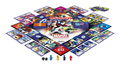 HASBRO MONOPOLY MARVEL FLIP EDITION