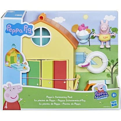 HASBRO Peppa Pig Swimming Pool/Farm Playset