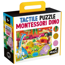 HEADU TACTILE PUZZLE MONTESSORI DINO
