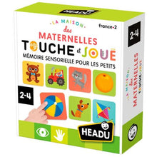 HEADU TOUCHE ET JOUE MEMOIRE SENSORIELLE POUR LES PETITS