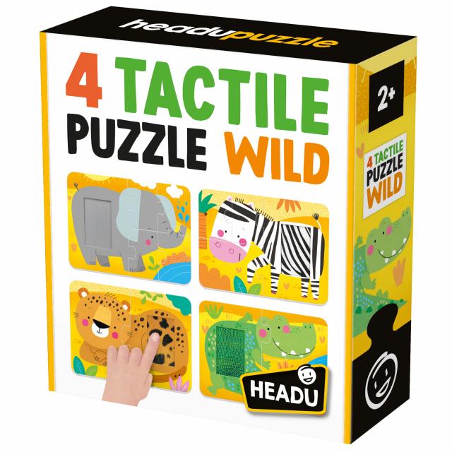 HEADU 4 TACTILE PUZZLE WILD