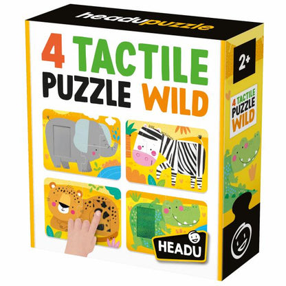 HEADU 4 TACTILE PUZZLE WILD