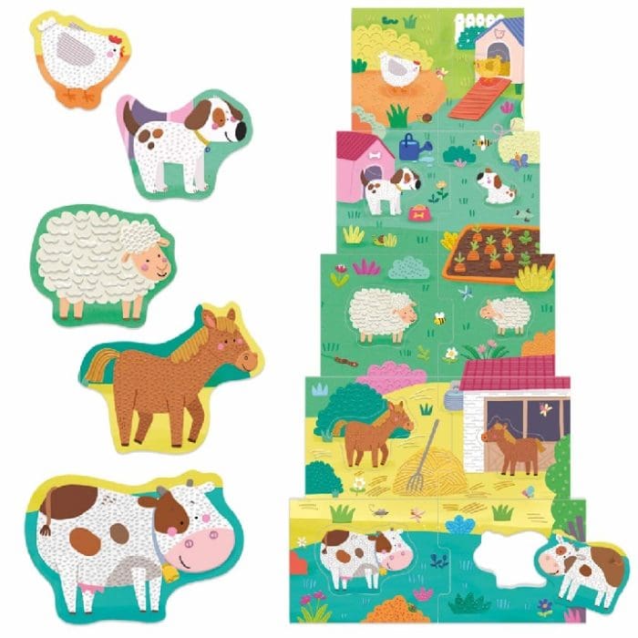 HEADU Touche et Joue La Tour des Animaux