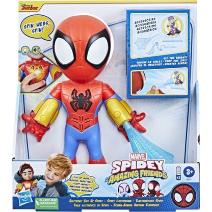 Hasbro Spidey And His Amazing Friends Electronic Suit Up Figure