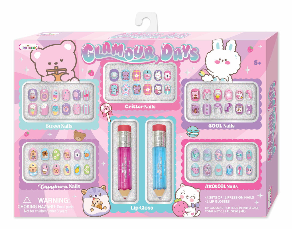 Hot Focus Glamour Days - Critter Nails - Wild Willy