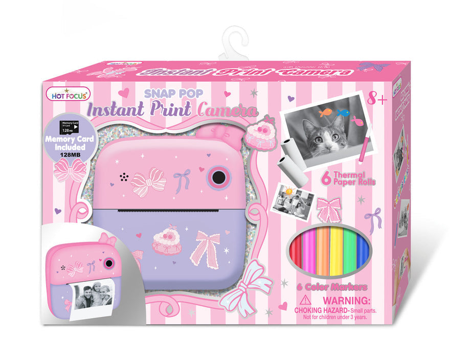 Hot Focus Snap Pop Instant Print Camera - Wild Willy