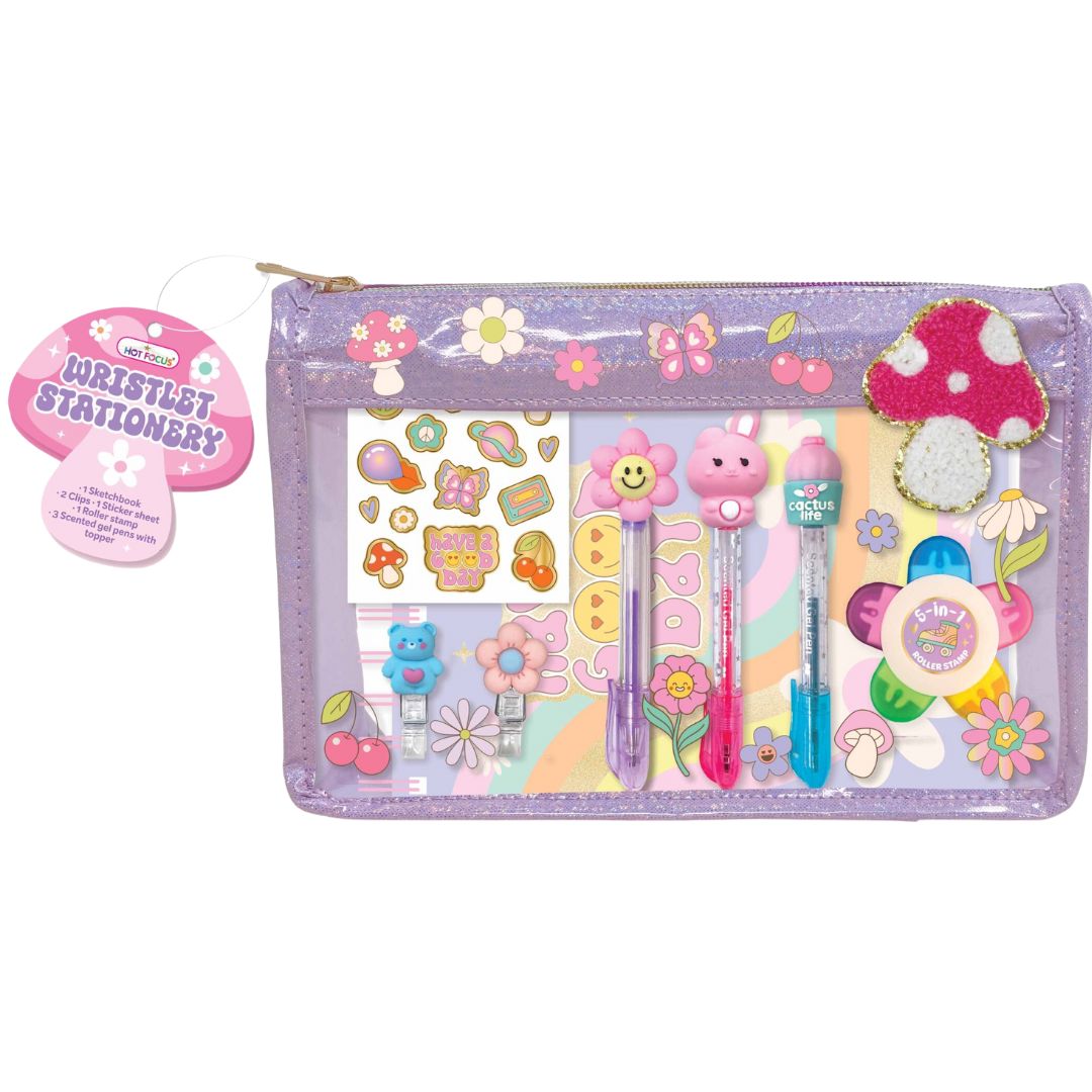 Hot Focus Wristlet Stationery - Flowers Theme - Wild Willy