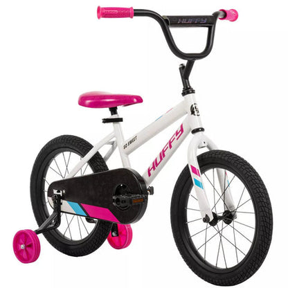 Huffy So Sweet White & Pink 16 Inch Bicycle